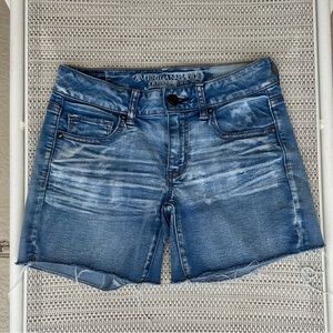 🆕American Eagle super super stretch midi shorts